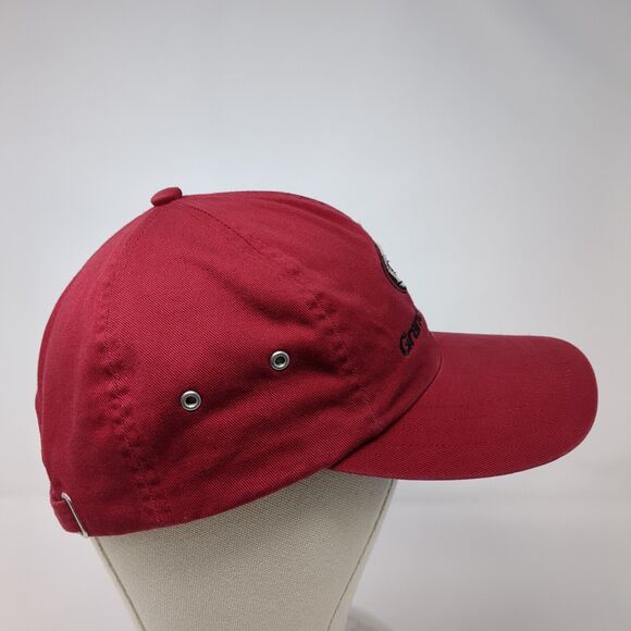 Grand Traghee Slideback Hat Red OS Adjustable Embroidered Alternative Headwear - Picture 5 of 9